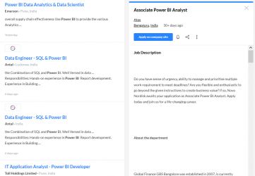 Power BI internship jobs in Ahmedabad