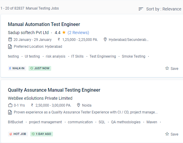 Software Testing (Manual) internship jobs in Navi Mumbai