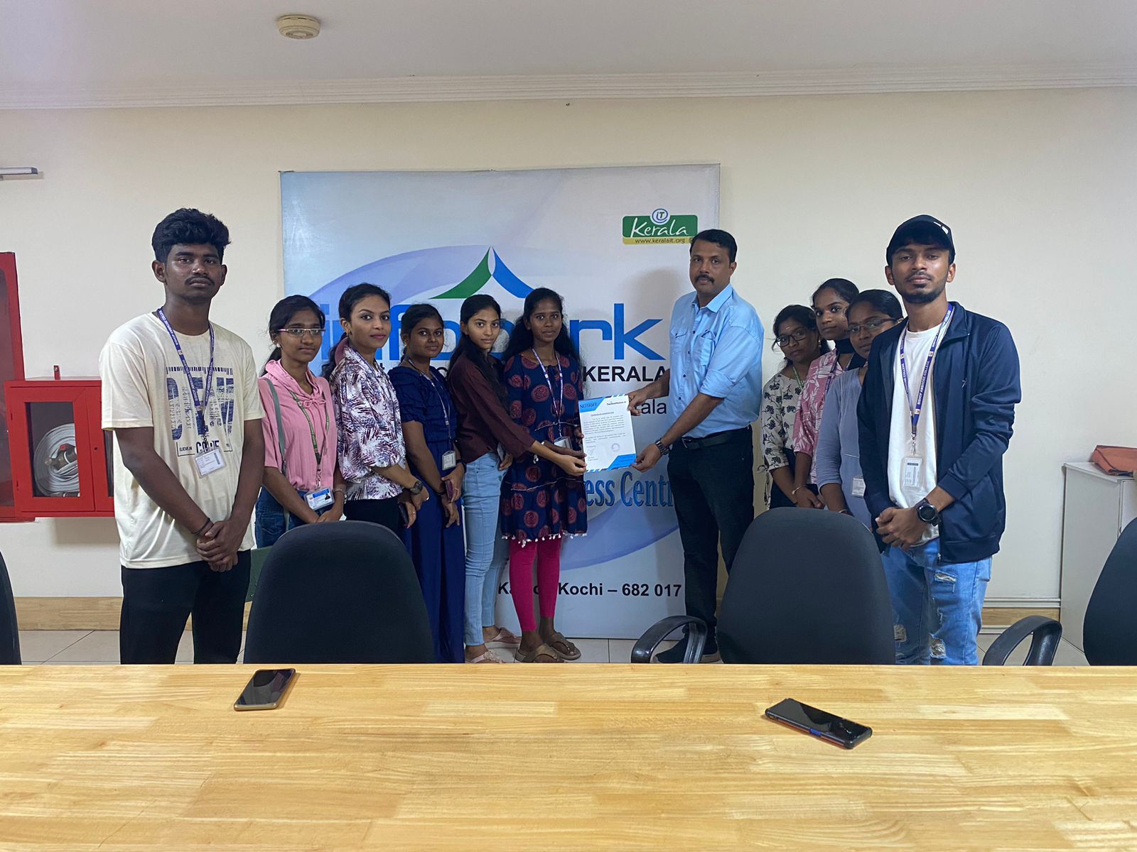 Internship/projects in thrissur