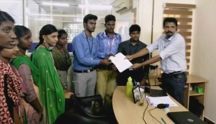 Internship/projects in thrissur